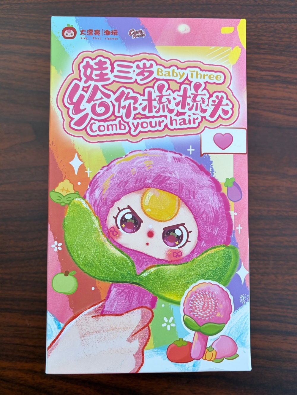 Baby Three Brush Your Hair Plush Blind Box – New & Factory Sealed